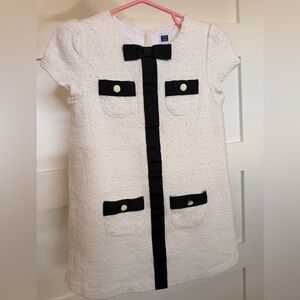 (SOLD) Janie and Jack White and Black Formal Children’s Dress